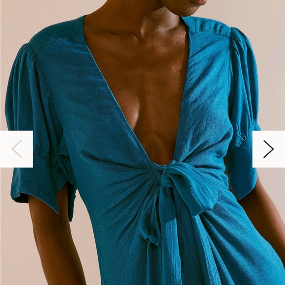 Free People Vintage Summer Midi Dress - Picture 2 of 5